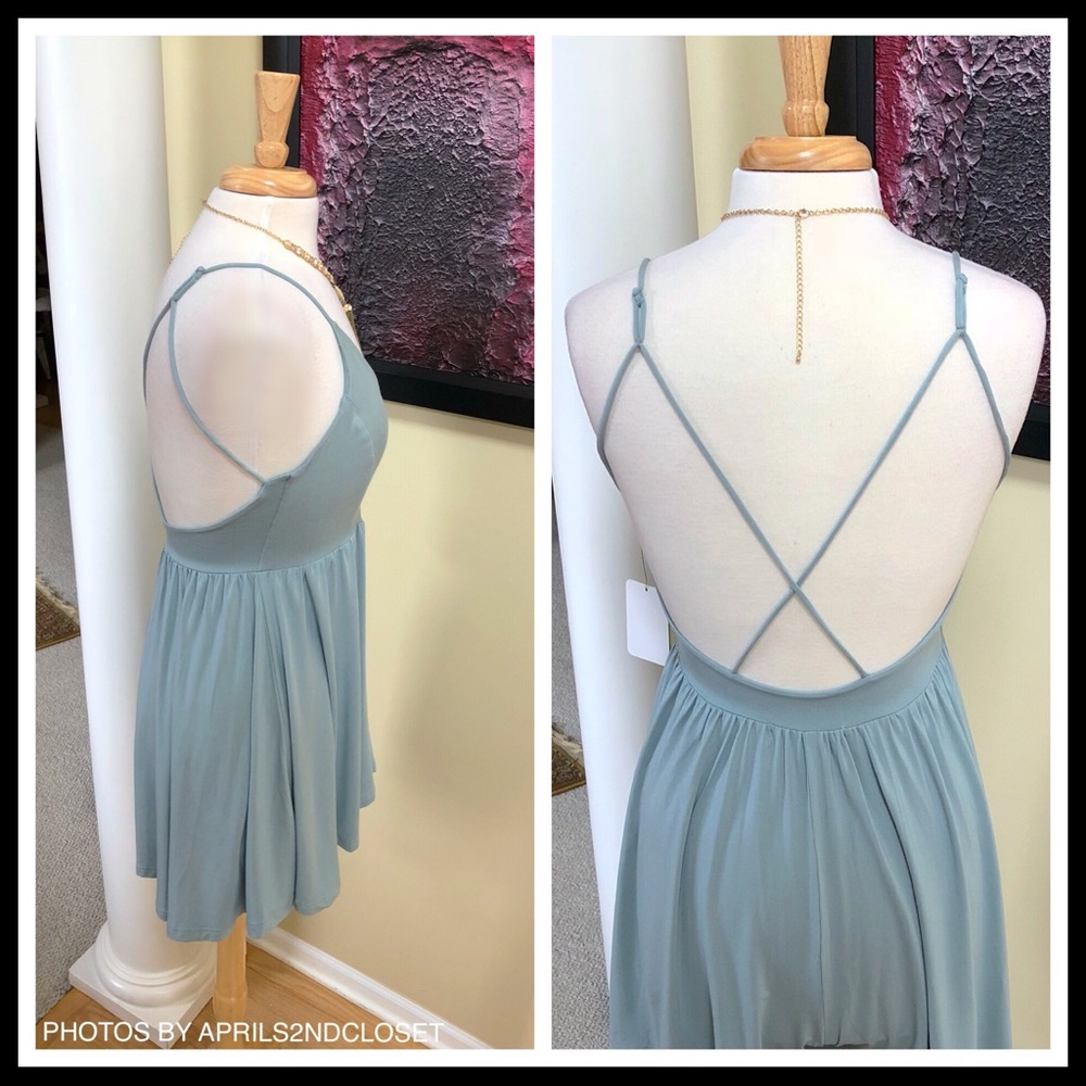 SAM EDELMAN STRAPPY BACK MINI ROMPER - Picture 6 of 8